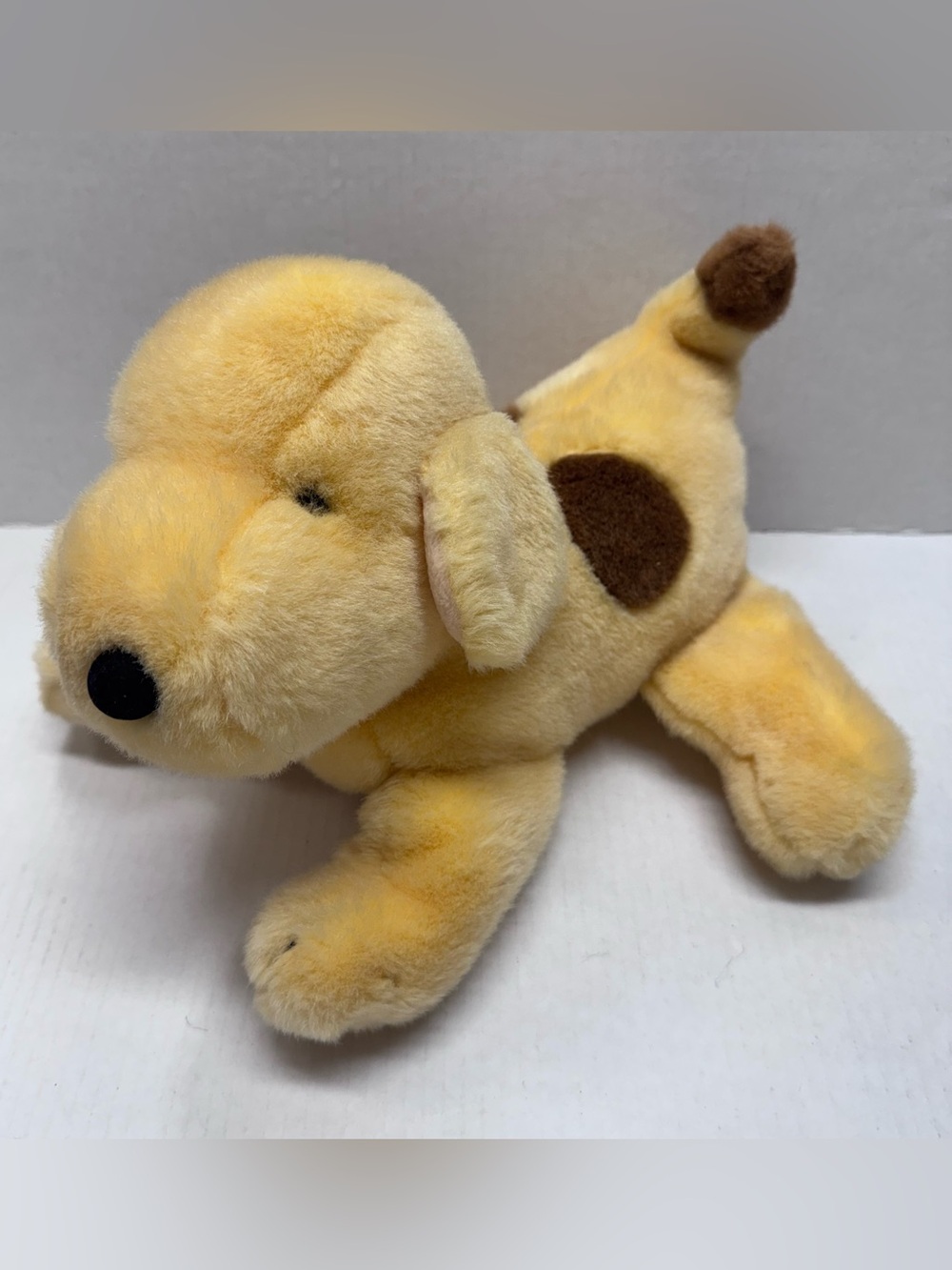 Eden Spot The Dog Plush 1993 Yellow Vintage Stuffed Animal Toy 13”